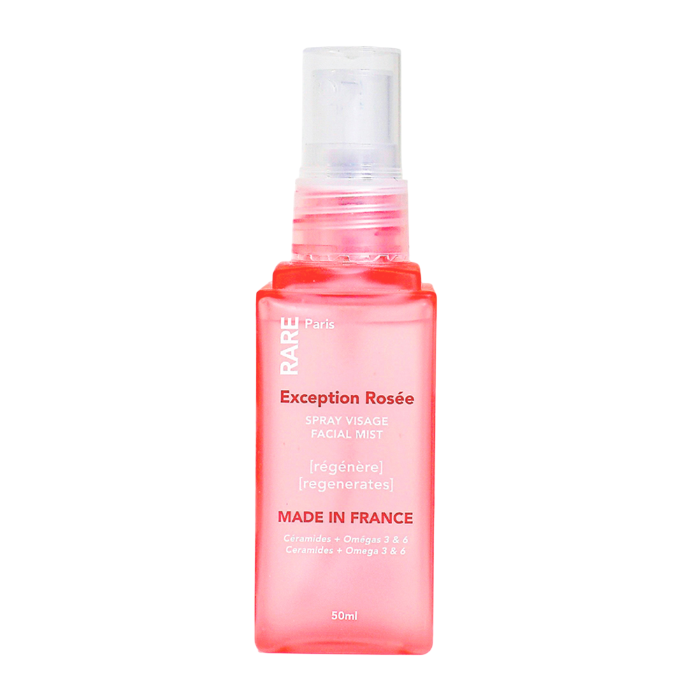 RARE PARIS Exception Rosée Regenerating Facial Mist 50ml - Відновлюючий міст для обличчя RARE PARIS Exception Rosée Regenerating Facial Mist 50ml - Відновлюючий міст для обличчя